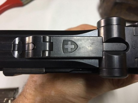 Cambio pistola luger suiza del modelo 1929 con todos los numeros coincidentes menos el del cargador guiada 30