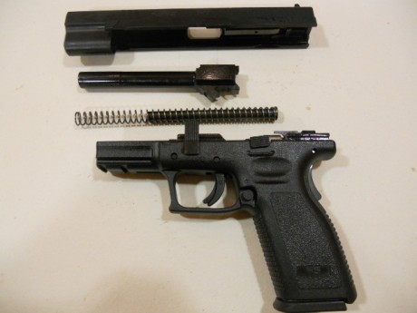 Vendo por falta de cupo esta HS 9 tactical de 5 pulgadas, 9 Pb, comprada en Nidec en 2016, con unos 500 01
