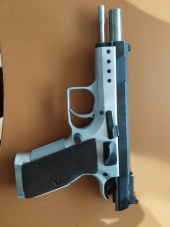 Se venda pistolas una tonos suucenter mono tiro con dos juegos de visores calibre 357 maximagnun y 357 00