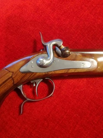 Vendo esta pistola fabricada por Pedersoli,no tiene practicamente uso,se la compré a un amigo que dejo 01