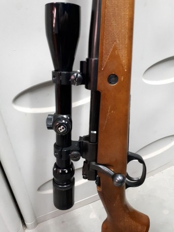 Vendo rifle Parker Hale calibre 30 06
Con mira Busnhell 3x40
Con funda de cuero. 
Buen estado 
Precio 00