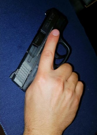 VENDIDA a 13 de marzo!!!  :saluting-soldier: 


Hola. Vendo Pistola Smith & Wesson Mp9 Shield de 9mm 20