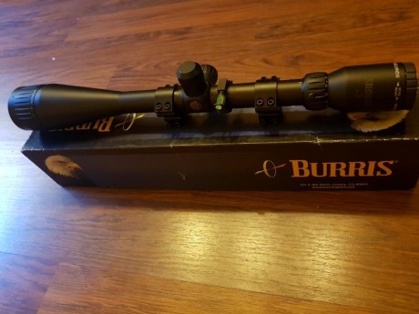 Vendo un magnifico visor  Americano Burris.             signature 8x32x44.

Gran nitidez y en un estado 00
