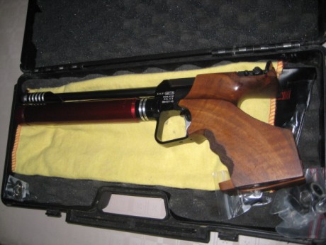 Hola, vendo esta pistola Pardini K2s, empuñadura nueva tamaño M, botella del 2004
Precio 600 Euros
Interesados, 01