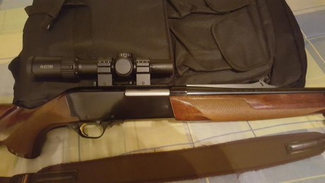 vendo rifle browning dualis en calibre 30.06 , con visor avistar de batida, con reticula iluminada , un 21