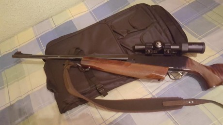 vendo rifle browning dualis en calibre 30.06 , con visor avistar de batida, con reticula iluminada , un 20