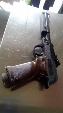 Saco un ejemplar de la famosa y mítica pistola de Walther en muy buen estado estético y funcional , incorpora 00
