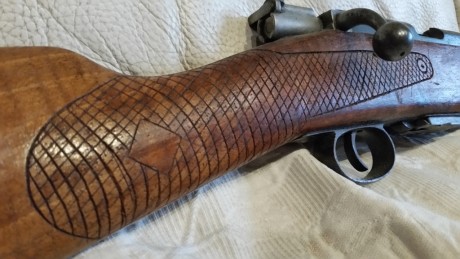 VENDO CARABINA DESTROYER CALIBRE 9L. ANTIGUA ARMA DEL SERVICIO DE VIGILANCIA Y GUARDERÍA, PARA GUIAR CON 12
