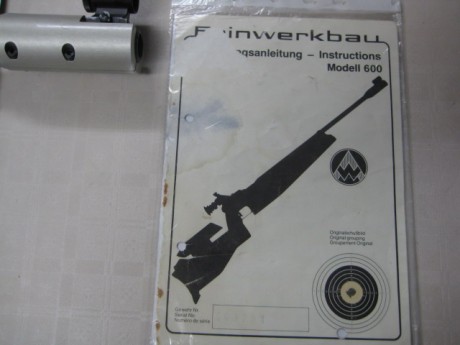 Pues eso, vendo esta carabina, muy cuidada, la vendo por 370 euros, maleta incluida.
Interesados, Teléfono-WhasApp 12