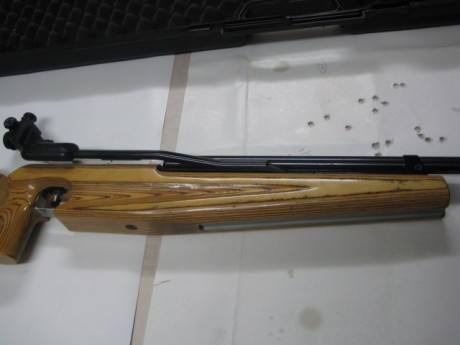 Pues eso, vendo esta carabina, muy cuidada, la vendo por 370 euros, maleta incluida.
Interesados, Teléfono-WhasApp 11