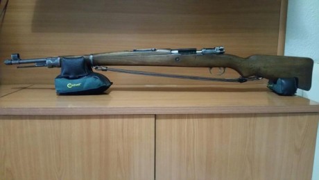 Hola a todos, vendo Mauser Yugo 47/24 cal. 8x57. Esta en perfecto estado, las maderas limpias y tratadas 11