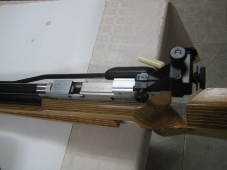 Pues eso, vendo esta carabina, muy cuidada, la vendo por 370 euros, maleta incluida.
Interesados, Teléfono-WhasApp 32