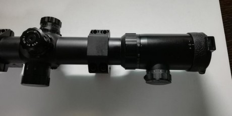 Para acometer otro proyecto vendo mi Mueller 8-32x44, retícula target dot, en perfectisimo estado, no 10
