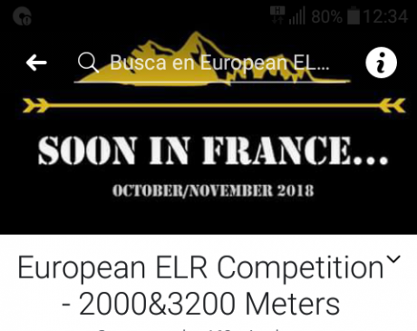 Proximo evento en el sur de francia de hasta 3200 metros
Seguire recopilando info 00