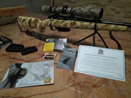 Muy buenas a todos,

Vendo rifle tikka t3 lite (superligero) en calibre 30-06 spr. Puedo cambiar por semiautomático 01