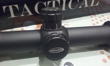 Buenas tardes

Pongo a la venta un visor del fabricante americano Weaver, se trata del modelo Tactical 22