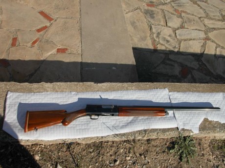 Vendo escopeta Browning modelo Auto5, en perfecto estado de funcionamiento, con algunas marcas en el pavonado 12