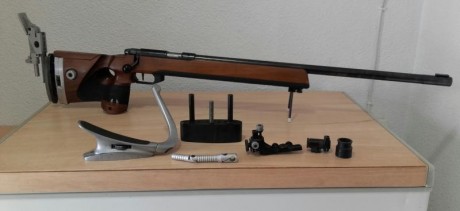Hola al foro por motivos fisicos se vende esta gran carabina con todos los accesorios que se ven .su precio 10