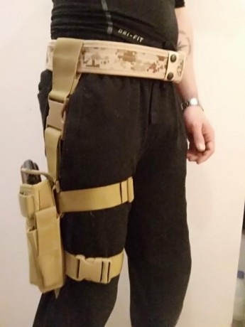 Conjunto de pistolera universal y cinto. Ambos productos son nuevos y son de buena calidad.
25€
Privado 01