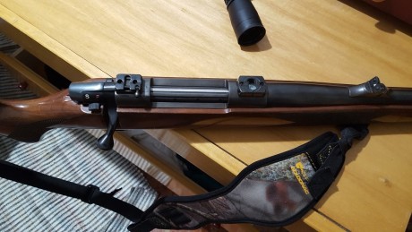 Hola, pongo a la venta un contundente equipo de rececho.
- Rifle Weatherby Vanguard cerrojo calibre 338 21