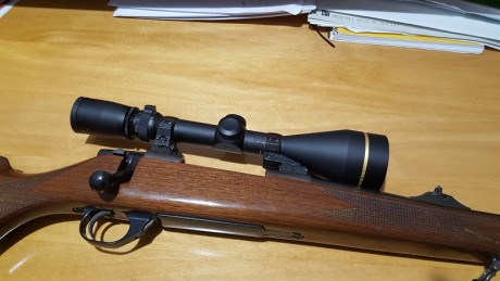 Hola, pongo a la venta un contundente equipo de rececho.
- Rifle Weatherby Vanguard cerrojo calibre 338 20