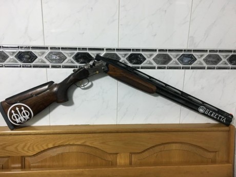 Vendo beretta 682 gold e trap de 76 cm de caño con 1*y 2* fijas. Culata regulable. Maletin original beretta. 10