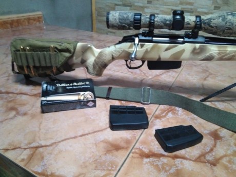OCASION. Vendo rifle tikka t3 lite (superligero) en calibre 30-06 spr. sin visor ni monturas, pero con 02