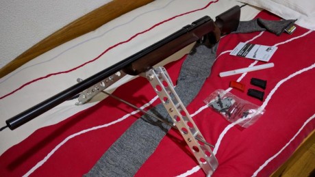 Bueno por cambio a un projecto nuevo vendo esta magnifica carabina de Mini F-Class y Bench Rest Light 00
