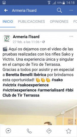 No pretendo abrir un hilo "serio". Es sólo un relato de lo que me ha pasado en tres armerías. 121