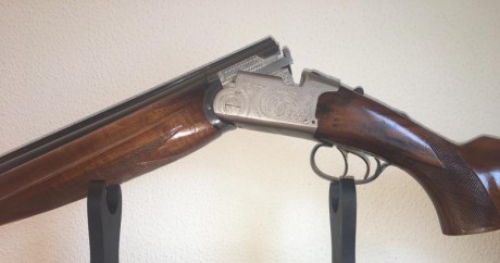 Vendo escopeta superpuesta, expulsora de marca reconocida (A Z) largo de cañón 70 y  choques clásicos 00