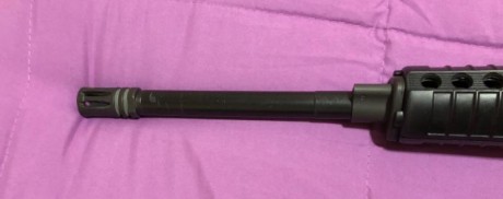 Vendo Oberland OA 15 del 222, va con culata retractil, cañon de 20”, visor, un cargador limitado y otro 12