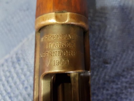 Vendo Carls Gustaf año 1900 todos los numeros coincidentes buen estado con cubre punto.
550€ portes aparte. 02
