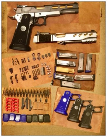 En venda ASTRA/SPS para IPSC / Precisión, los dos cañones tanto el de 9mm como el de 40 tienen un baño 00