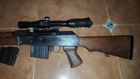 Vendo zastava m 76 en perfectas condiciones. Con escelentes agrupaciones a 100m con 2 cargadores, uno 20