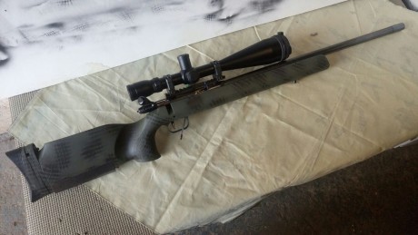 Se vende Carabina 22LR ANSCHÜTZ, Campeona de Madrid de FClass en el 2014, cañón X.
Va completada con carril 02