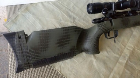 Se vende Carabina 22LR ANSCHÜTZ, Campeona de Madrid de FClass en el 2014, cañón X.
Va completada con carril 01