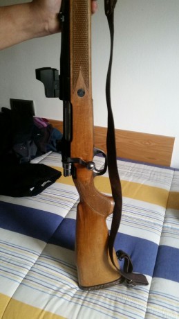 Se vende rifle Santa Barbara 270 deluxe en perfecto estado. 400€ el punto rojo por separado 100€

630648264 00