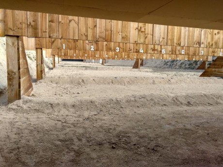 Se acaba de abrir un campo de tiro de precisión con galerías de hasta 200 metros en el Coto Txoriarte 132