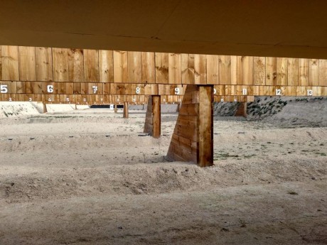 Se acaba de abrir un campo de tiro de precisión con galerías de hasta 200 metros en el Coto Txoriarte 142