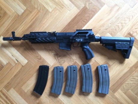 A la venta VZ58 Samopal en cal. 222 Remington 
-Culata CCA (3 Posiciones)
-6 cargadores 
-Funda táctica 02