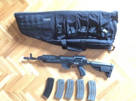 A la venta VZ58 Samopal en cal. 222 Remington 
-Culata CCA (3 Posiciones)
-6 cargadores 
-Funda táctica 11