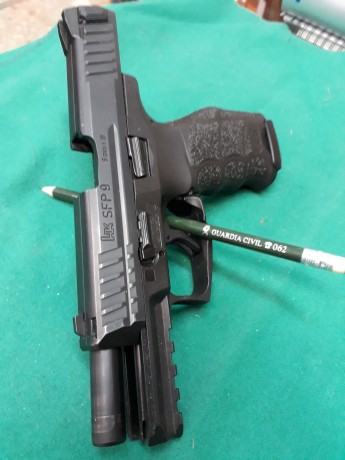 Hola ,
Se vende HK SFP9 comprada hace un año y medio ,muy buen estado ,estuvo guiada en A, ahora depositada 01