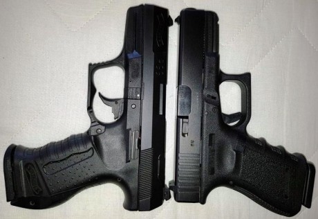 Por exceso de cupo y por no usarla despues de haber adquirido una Glock 19 recientemente, vendo pistola 00