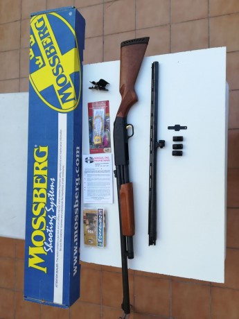 ---------VENDIDA-------------
Se vende escopeta de corredera Mossberg 500 Combo,Practicamente Nueva
Calibre 12