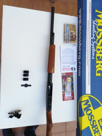---------VENDIDA-------------
Se vende escopeta de corredera Mossberg 500 Combo,Practicamente Nueva
Calibre 10