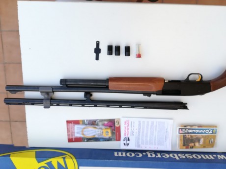---------VENDIDA-------------
Se vende escopeta de corredera Mossberg 500 Combo,Practicamente Nueva
Calibre 22