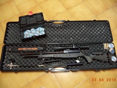 Estoy buscando equipo pcp hatsan t44 o bt65 si puede ser en la zona de malaga para recoger en mano.gracias 20