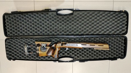 DE CARABINA ANCHUTZ LIBRE 22LR, ADAPTADA PARA BR-50 Y MECANIZADA PARA GRUNING XRACER

REGALO MALETIN

PRECIO. 00