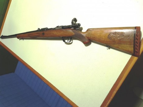 RIFLE DE CAZA MAYOR. ACCION BRNO. CAL.308, MUY POCOS TIROS

CULATA HECHA A MANO CON MOTIVOS DE ANIMALES, 02