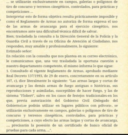  Amigos, viendo que hay interés general en la práctica de la caza con armas de avancarga, abrimos este 140